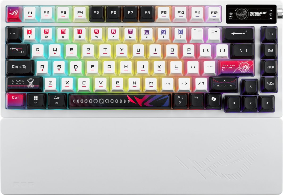Клавиатура ASUS M704 ROG Azoth X/NXSWV2/RU/PBT (90MP044F-BKRA30)