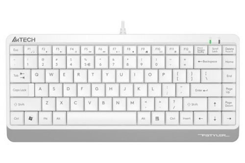 Клавиатура A4Tech Fstyler FK11 белый USB slim
