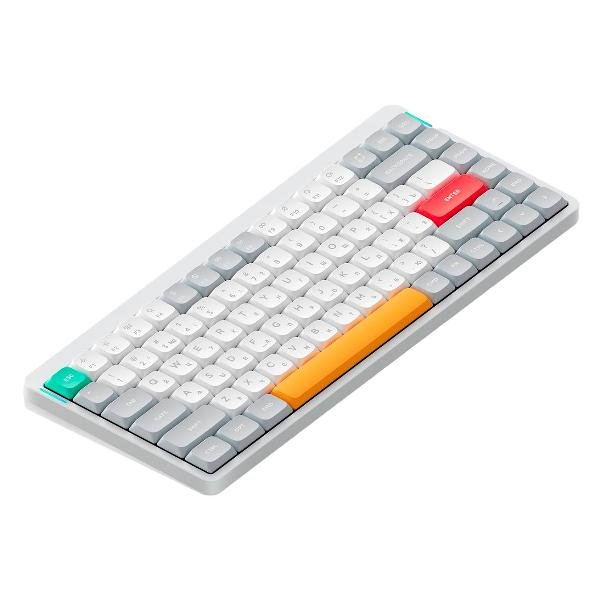 Клавиатура Nuphy AIR75v2-IW-21 Ionic White, RGB, Hot Swap, Aloe Switch