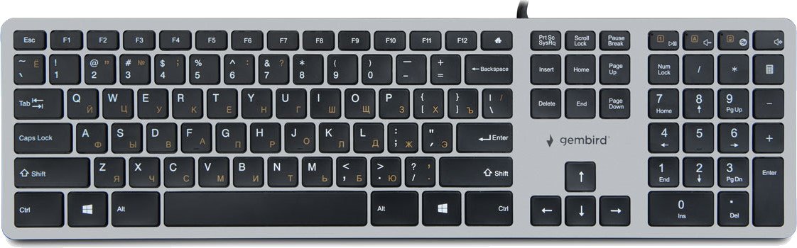 Клавиатура Gembird KB-8420, USB
