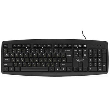 Клавиатура Gembird KB-8351U-BL Black, USB,104 клавиш