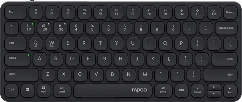 Клавиатура RAPOO E9050L Rechargable multi mode KB Black