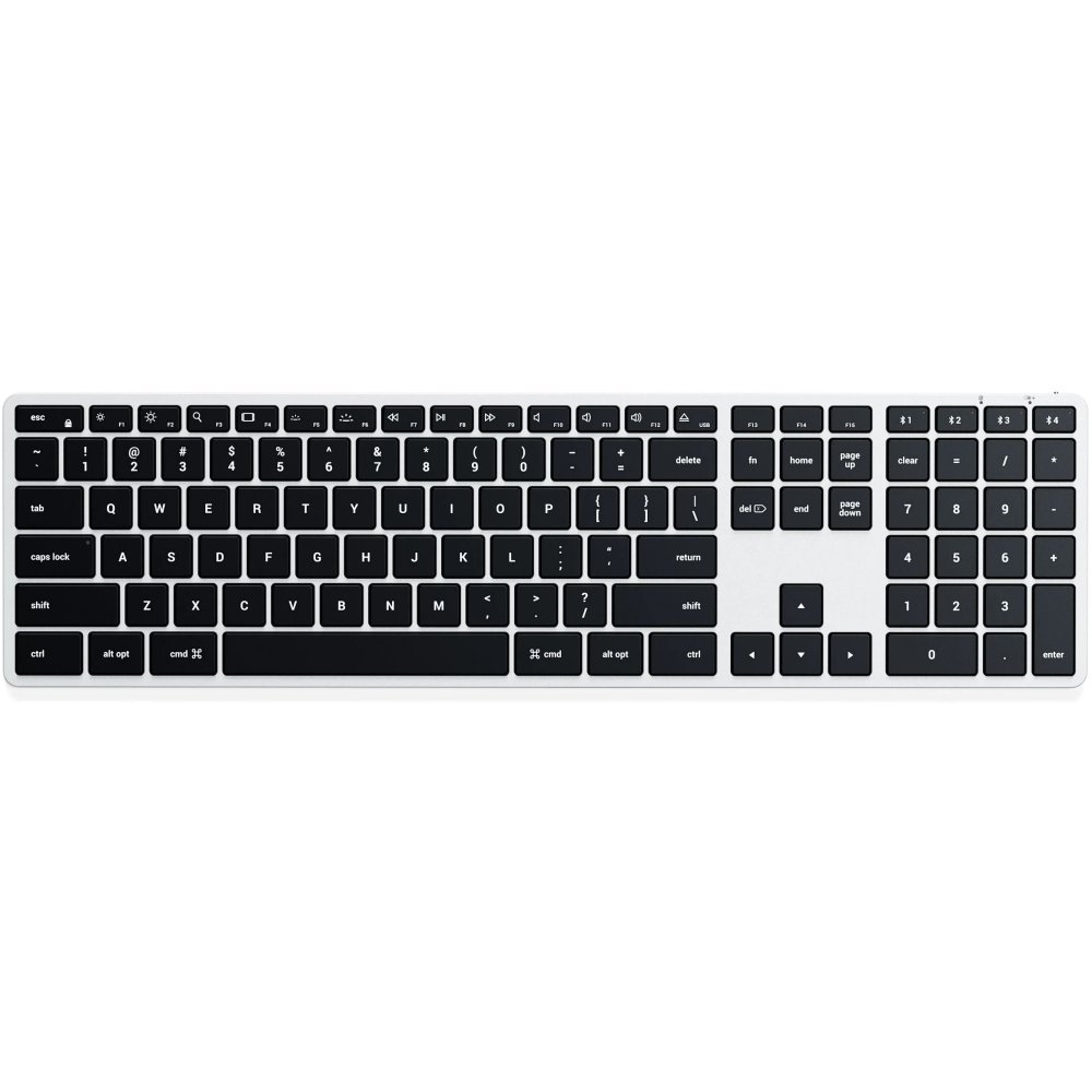 Клавиатура Satechi Slim X3 ST-BTSX3S-RU Bluetooth Keyboard RU Silver