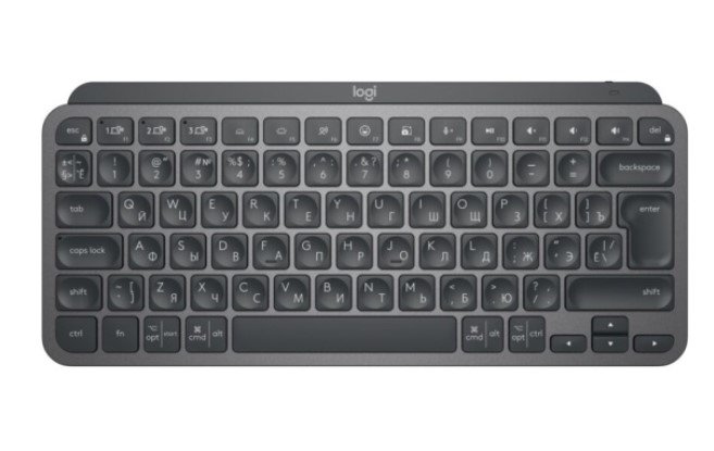 Клавиатура LOGITECH MX Keys Mini Minimalist Wireless Illuminated Keyboard графит 920-010501
