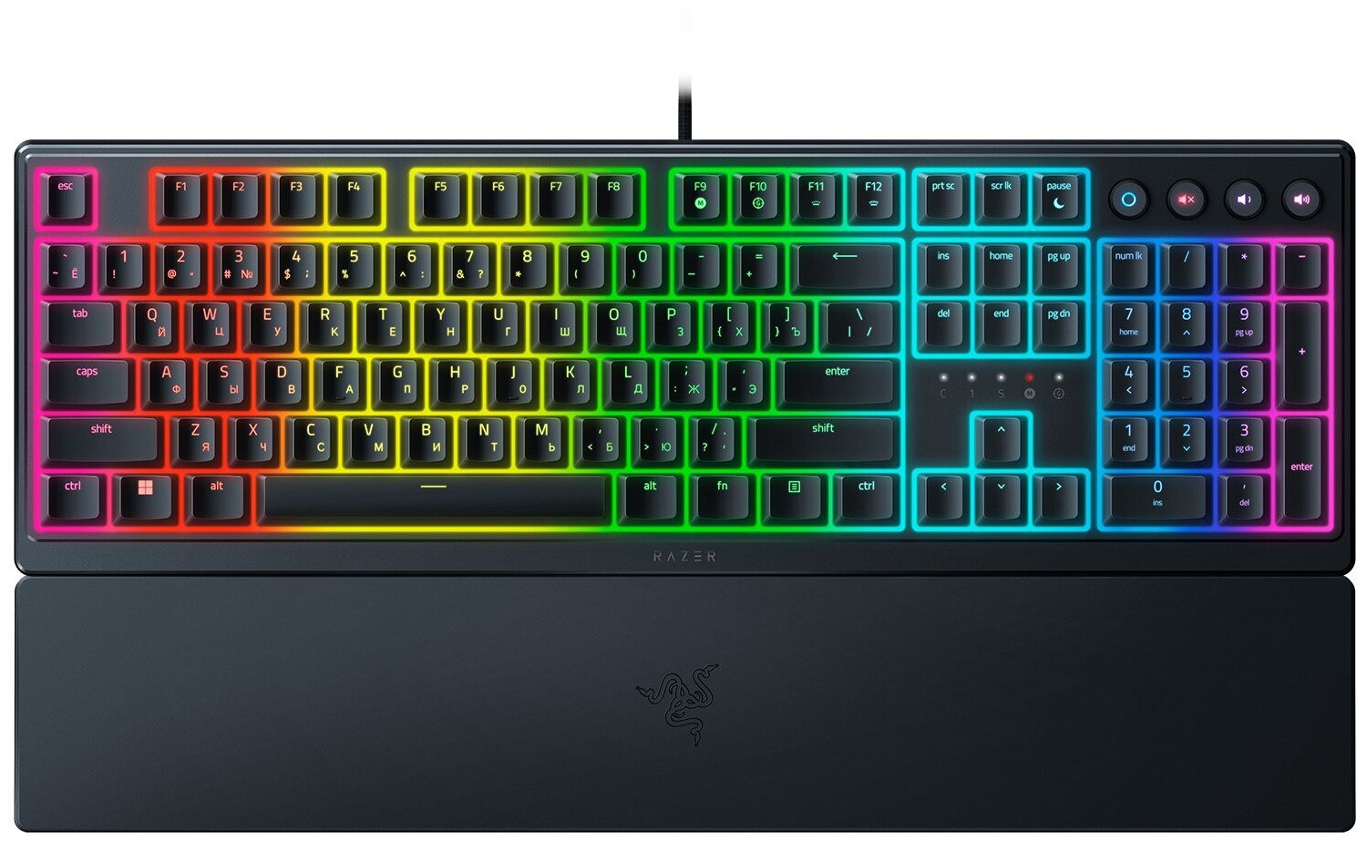 Клавиатура Razer Ornata V3 (RZ03-04460800-R3R1) black