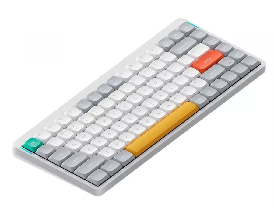 Беспроводная клавиатура Nuphy AIR75v2-IW-24 RGB, Hot Swap, Cowberry Switch Ionic White