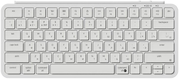 Клавиатура Keychron B1P-K8 Pro, 77 клавиш, ножничные переключатели Ivory White