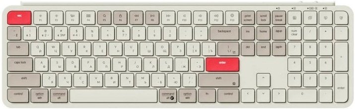 Клавиатура Keychron B6P-K13 Pro, 109 клавиш Retro Red