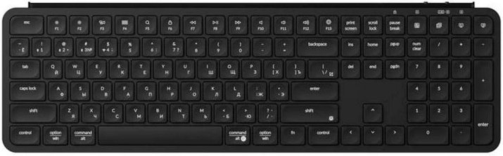 Клавиатура Keychron B6P-K9 Pro, 109 клавиш Deep Black