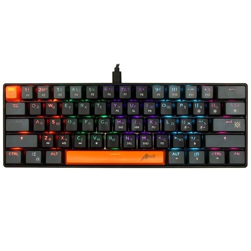 Клавиатура DEFENDER Apex GK-002 RU Black 45003 USB