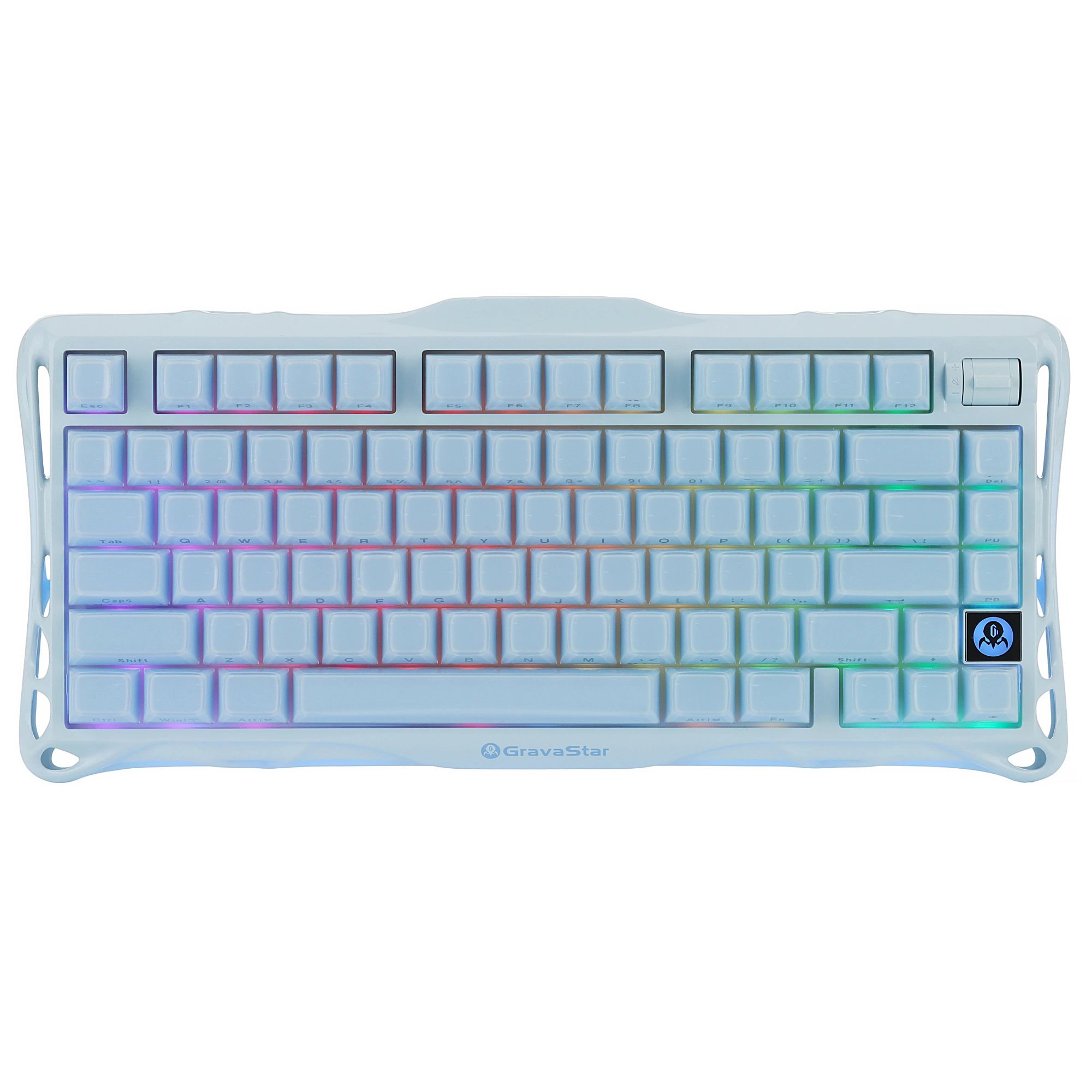 Клавиатура беспроводная Gravastar Mercury K1 BLU