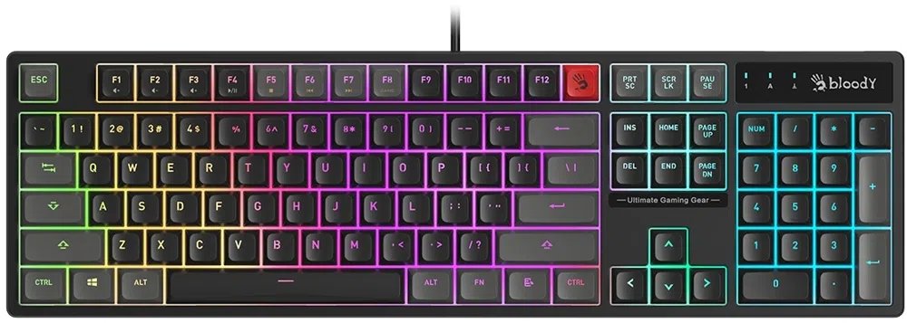 Клавиатура A4Tech Bloody B230N черный
