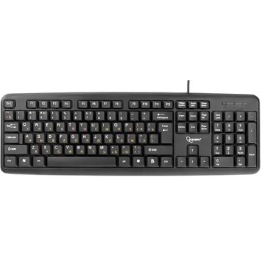 Клавиатура Gembird KB-8320UXL-BL  Black, USB,104 клавиш, 2м