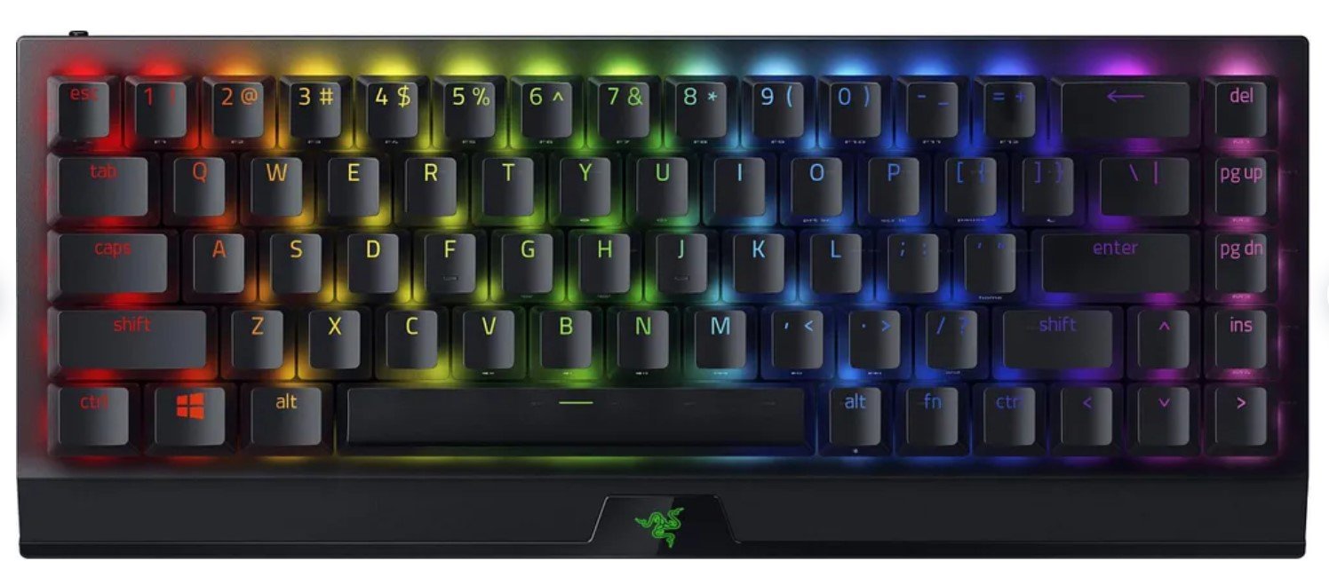 Игровая клавиатура Razer BlackWidow V3 Mini HyperSpeed (Green Switch)  RZ03-03891600-R3R1