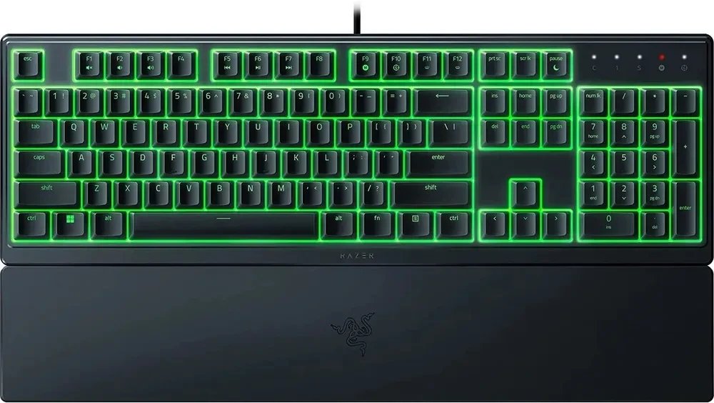 Клавиатура Razer Ornata V3 X (RZ03-04470100-R3M1) проводная игровая, черный