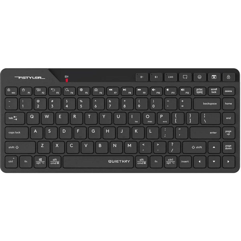 Клавиатура A4Tech Fstyler FBK26C AS бежевый USB беспроводная BT/Radio slim Multimedia