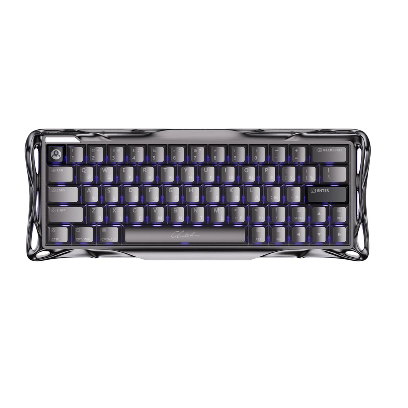 Клавиатура Gravastar Mercury V60 XTAL NBK с магнитными свичами