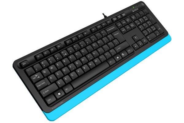 Клавиатура A4Tech Fstyler FK10 черный/синий USB Multimedia