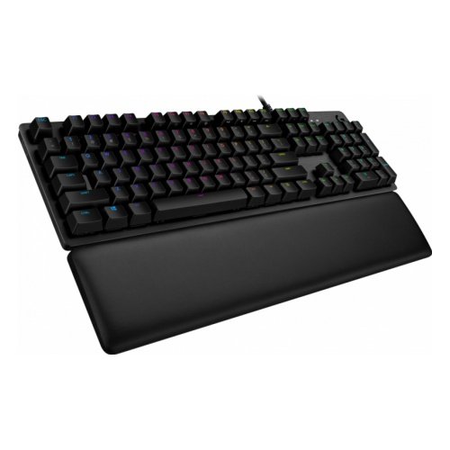 Клавиатура Logitech G513 Tactile (GX Brown switches) механическая черный USB беспроводная BT Multimedia for gamer 920-009329