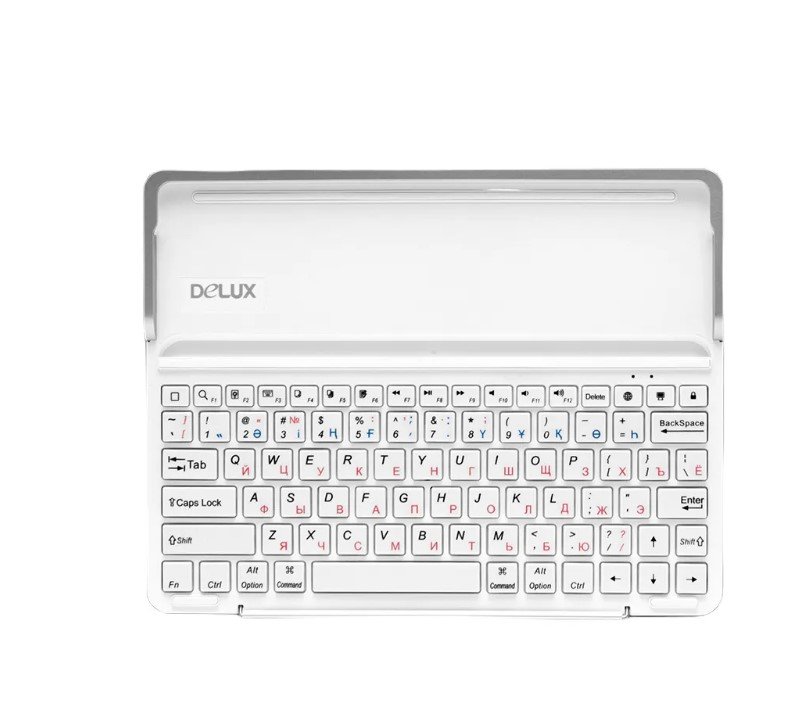 Клавиатура DELUX PK01B iStation Keyboard белая