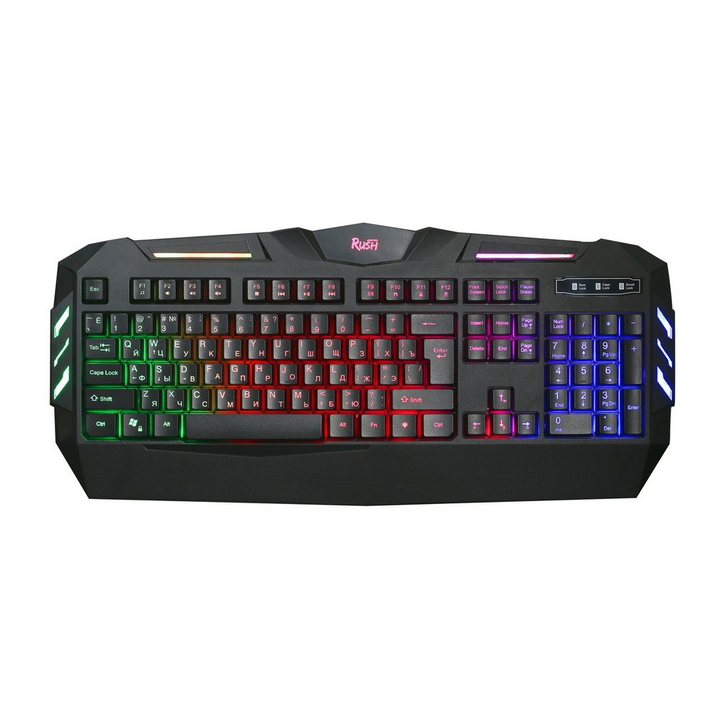 Клавиатура проводная игровая SMARTBUY RUSH Interstellar 309 USB черная (1/20)