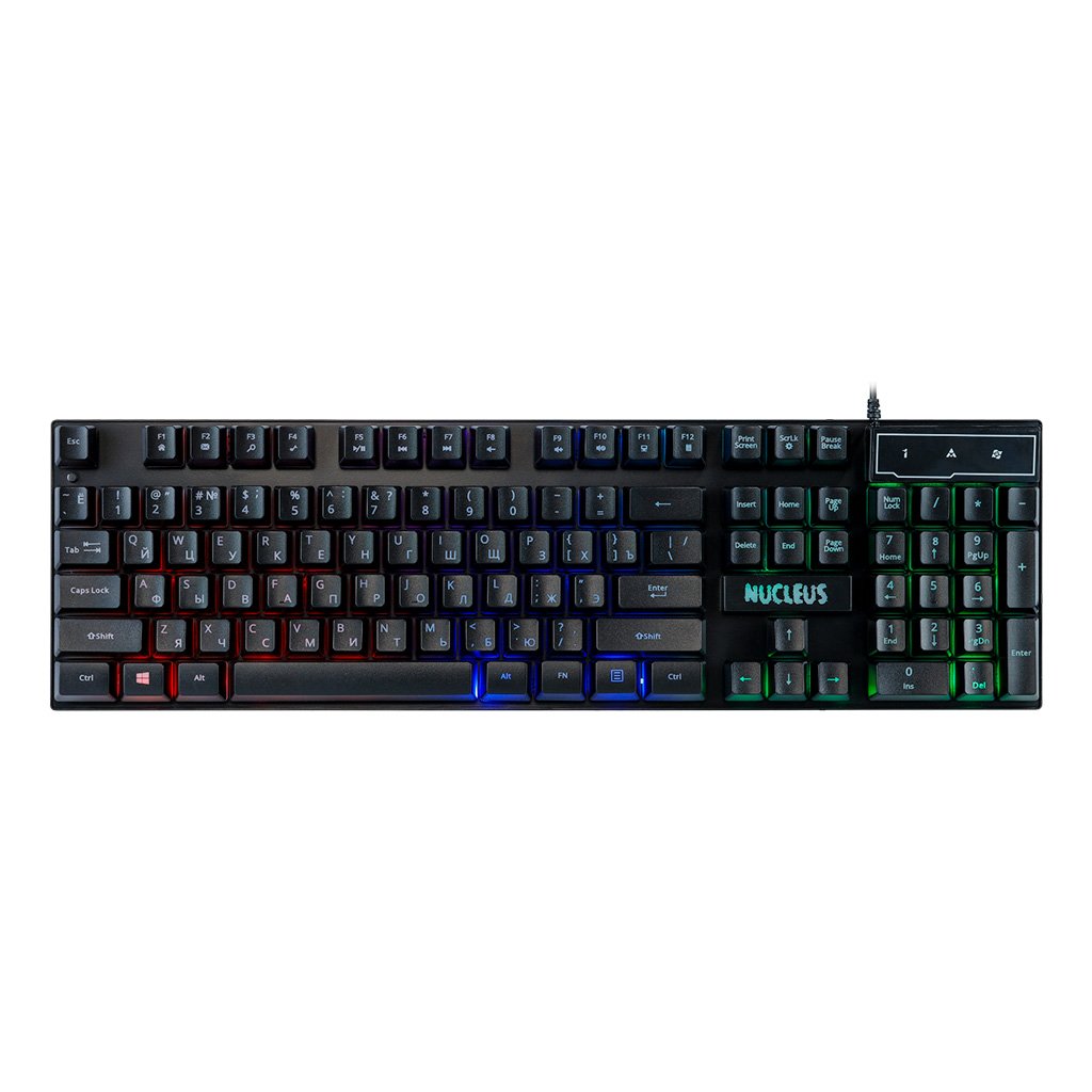 Клавиатура проводная игровая механическая SMARTBUY RUSH Nucleus USB (SBK-320G-K), черная (1/20)
