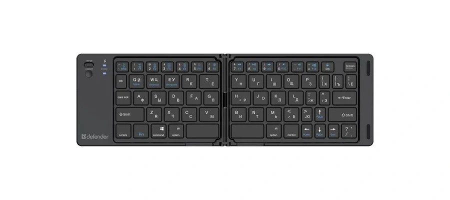 Клавиатура беспроводная DEFENDER Enigma SB-094 RU, BT,66кн+FN, черный (1/20)