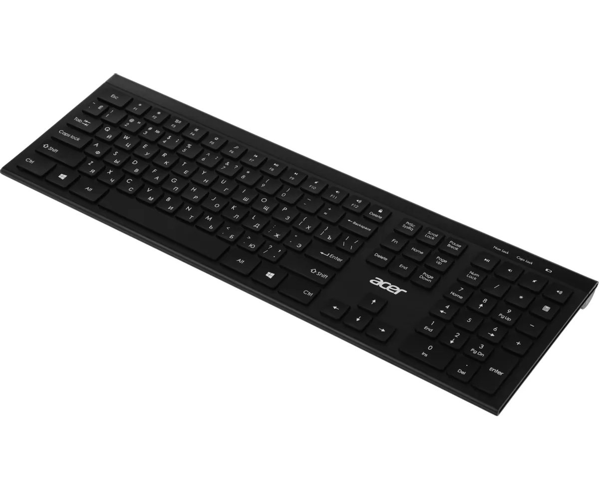 Клавиатура беспроводная ACER OKR300 USB (ZL.KBDEE.014), черный (1/20)
