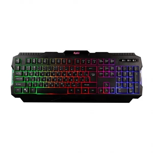 Клавиатура проводная игровая SMARTBUY RUSH Warrior 308, USB, черная (1/20)