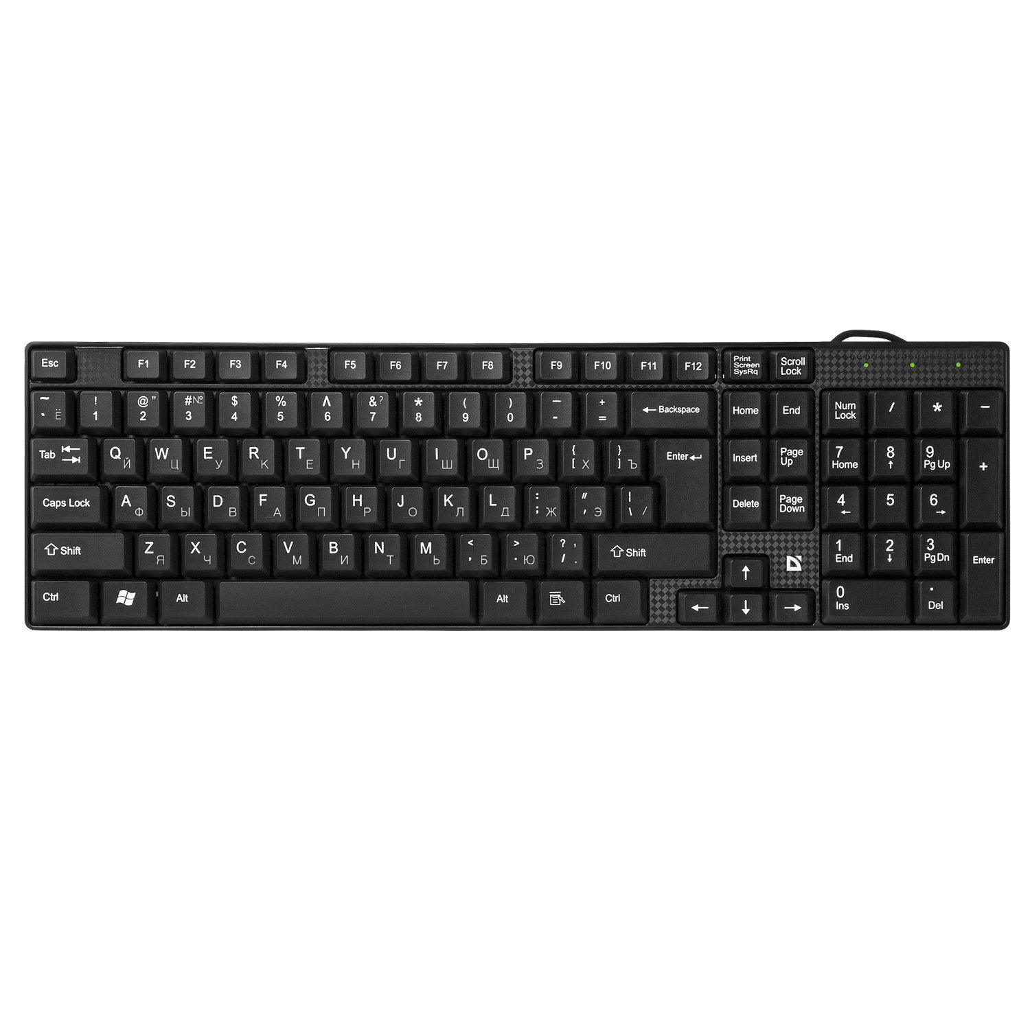 Клавиатура Defender Accent SB-720 мембранная USB (black) (66050)