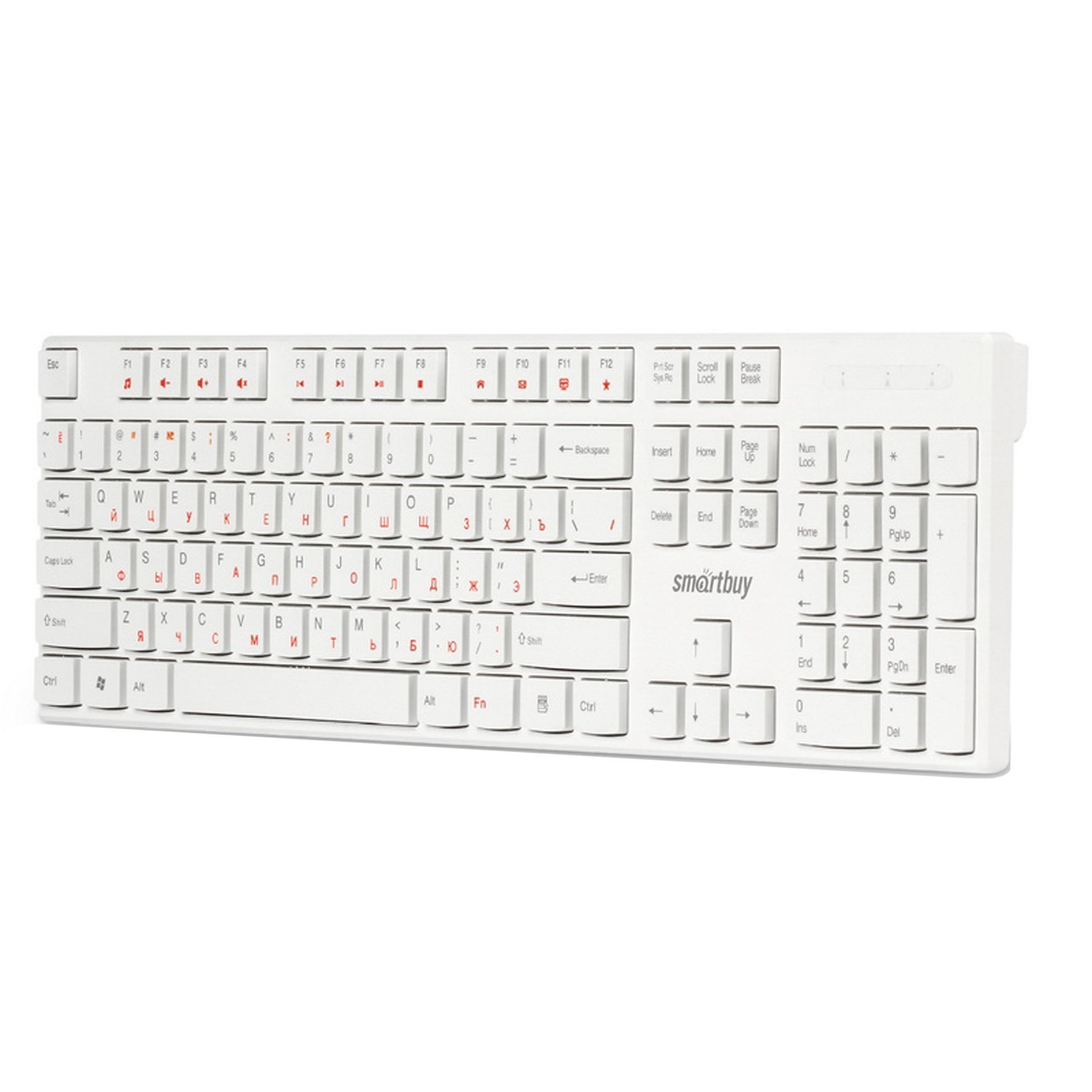 Клавиатура Smart Buy SBK-238U-W ONE мембранная USB (white) (213101)