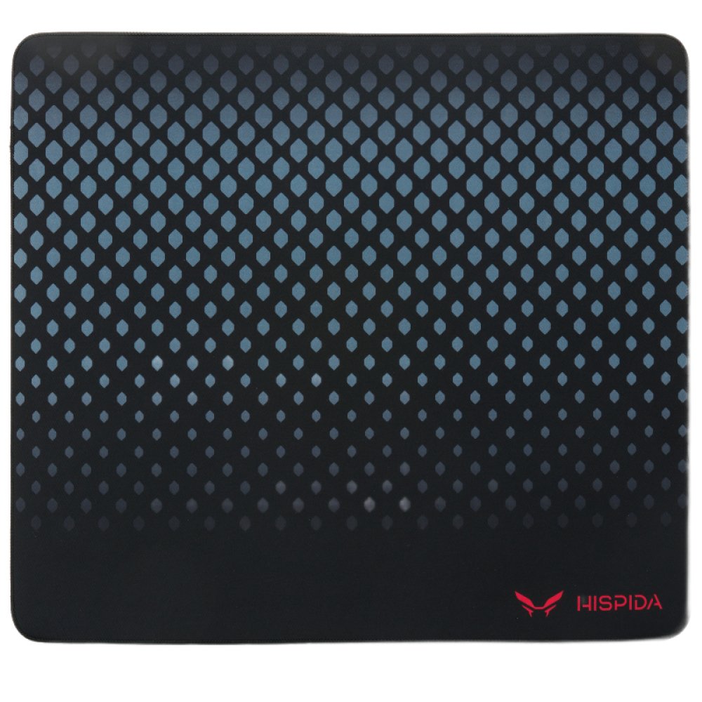 Коврик для мыши HISPIDA GPM45403D1 gaming mousepad 450x400x3, top white camel, bottom Poron, gift box