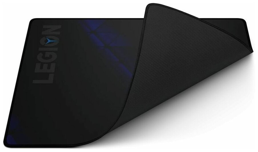 Коврик для мыши Lenovo Legion Gaming черный/синий 450x400x2мм (GXH1C97870)