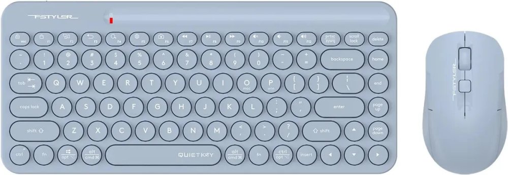 Клавиатура + мышь A4Tech Fstyler FG3200 Air2 синий