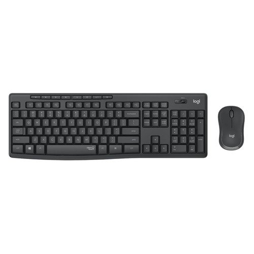 Клавиатура + мышь Logitech MK295 Silent Wireless Combo Graphite (920-009807)