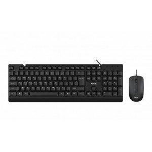 Клавиатура+мышь проводная Havit HV-KB272CM; USB; Черный