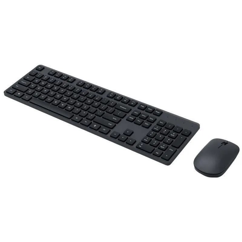 Клавиатура и мышка беспроводная Mijia Wireless Set 2 (WXJS02YM) Black клавиатура RU