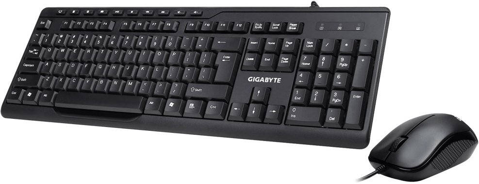 Клавиатура + мышь GigaByte GK-KM6300 черный