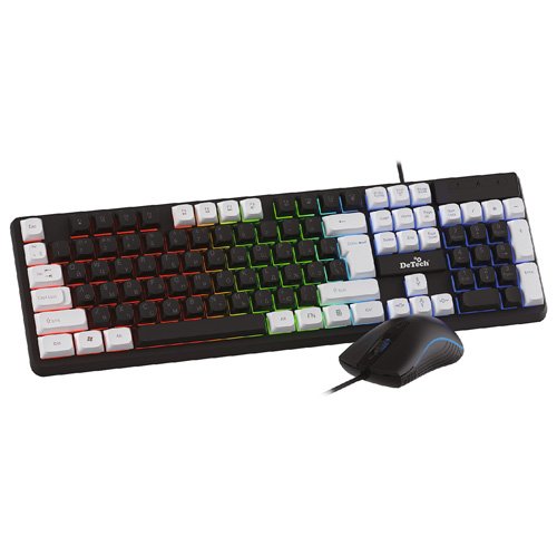 Kомплект клавиатура и мышь DeTech KM-227 Black