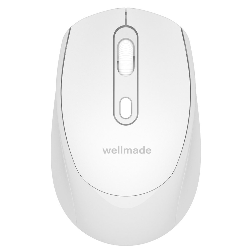 Мышь оптическая беспроводная WELLMADE M03 белая