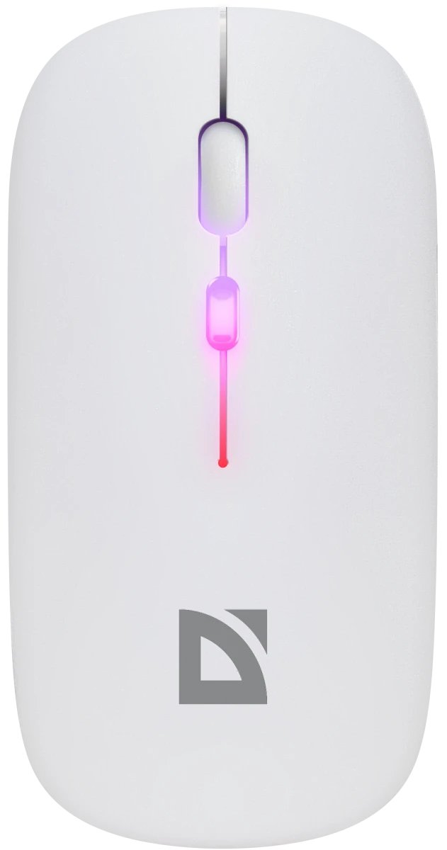 Мышь DEFENDER Coda MB-261 белый (52262)