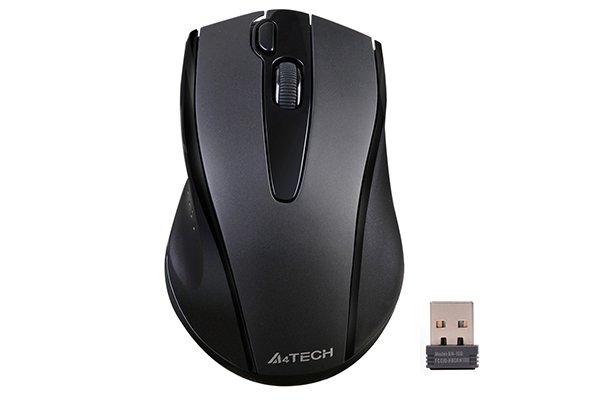 Мышь беспроводная A4Tech V-Track G9-500F black