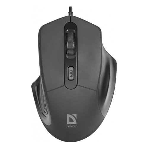 Мышь DEFENDER Datum MB-347, USB, (52347) (черный)