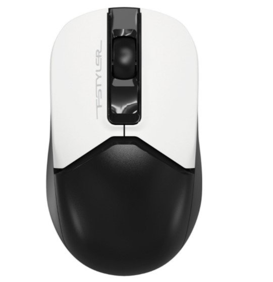 Мышь A4Tech Fstyler FG12 Panda белый/черный