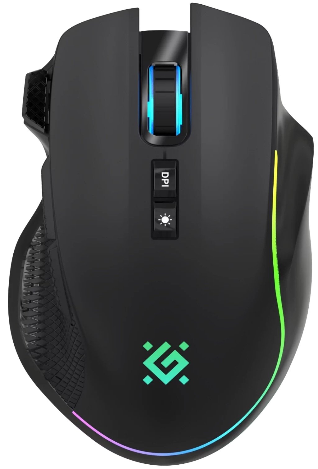 Мышь игровая беспроводная DEFENDER Immortal GM-421 чер,8D,10000dpi,3в1,400mAh,RGB (52421)