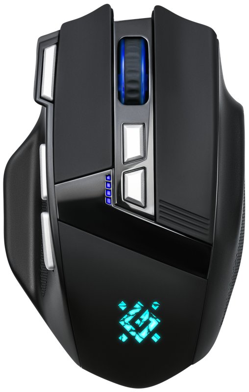 Мышь DEFENDER Knight GM-885 8кнопок,3200dpi,400 мАч 52885 (черный)