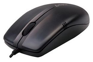 Мышь A4Tech V-Track Padless OP-530NU Black, оптическая,1000dpi, 2кн, USB
