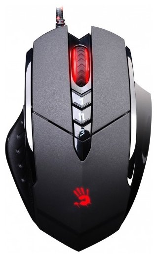 Мышь A4Tech Bloody V7 Black, 3200dpi, 7but, USB, оптическая