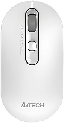 Мышь A4Tech Fstyler FG20  белый