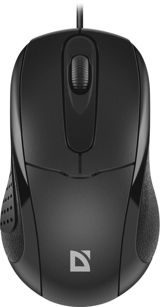 Мышь проводная оптическая DEFENDER Standard MB-580 (52580), черный